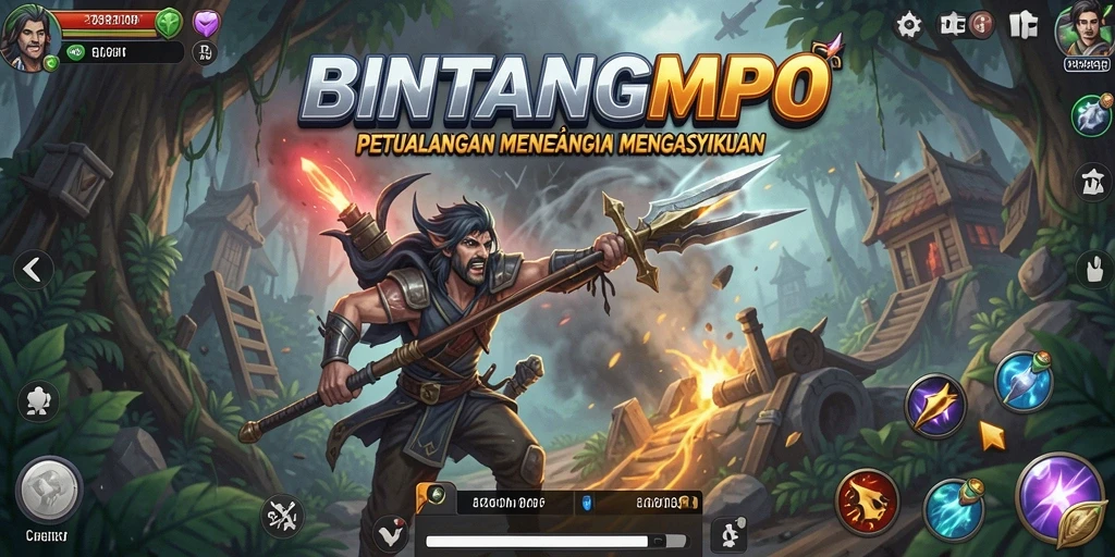 Screenshot menampilkan gameplay seru dan petualangan dalam BINTANGMPO.