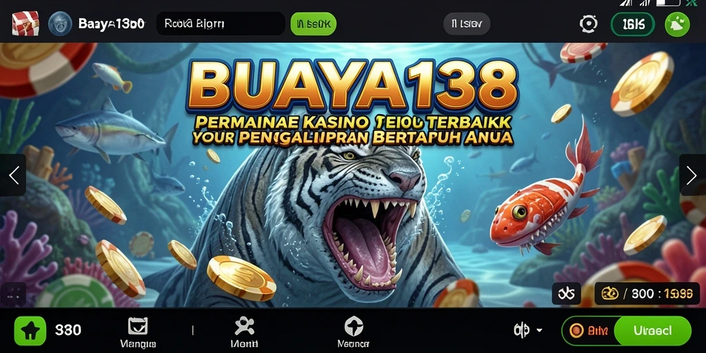 Screenshot utama BUAYA138 menampilkan gameplay slot yang menarik.