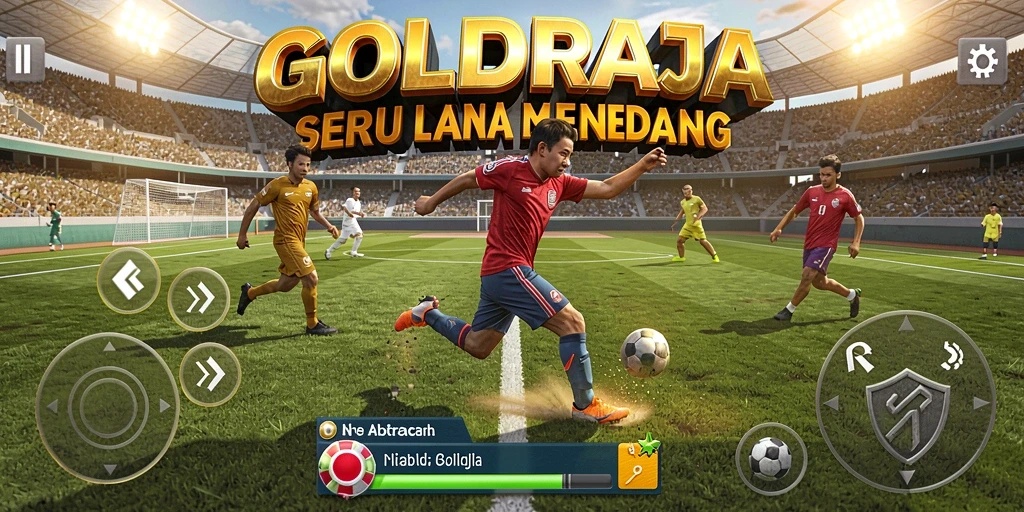 Tampilan gameplay <strong>GOLDRAJA</strong> yang mendebarkan dengan berbagai cabang olahraga.
