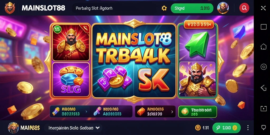 Tampilan gameplay inovatif dari MAINSLOT88 yang mendebarkan.
