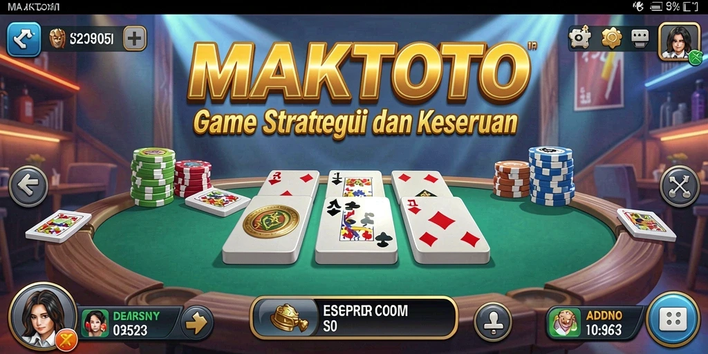 Tangkapan layar gameplay MAKTOTO yang seru dan menarik.