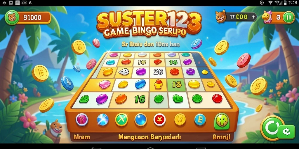 Gameplay seru SUSTER123 dengan suasana permainan Bingo yang menarik.